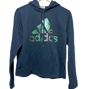 Adidas Women’s Black Hooded Sweatshirt